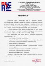 Progez RzeszówPismo Rzeszowskiego Zakładu Energetycznego S.A.